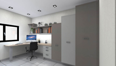 Agencement bureau moderne sur mesure