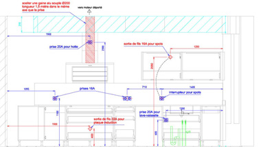 Bespoke kitchen plan